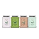 Organic Spa Pedicure System- Magnesium Soak, Himalayan Salt Scrub, Clarifying Clay Mask, Massage Lotion